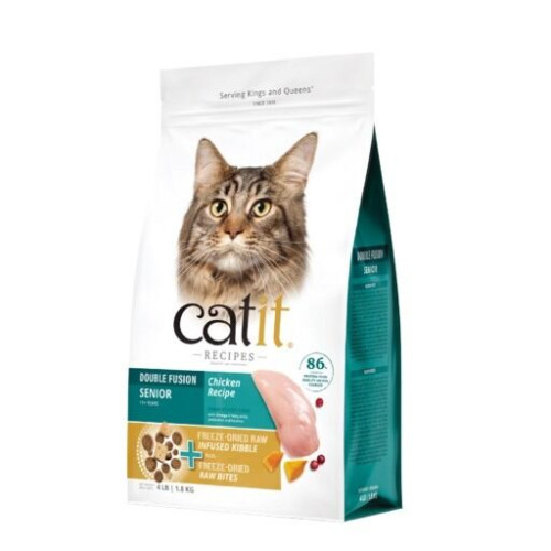 (送 CatWater pH Balanced 貓貓飲用水 {4L一樽} 送完即止, 不設退換) Catit Recipes 4lb Double Fusion Chicken Recipe ((SENIOR)) 皇室系列貓糧 凍乾內層+凍乾鮮雞肉 高齡貓配方 4磅 (44542) EXP: 7月/2027 (注意: 太重, 不可用SF) (送 CatWater pH Balanced 貓貓飲用水 {4L一樽} 送完即止, 不設退換) Catit Recipes 4lb Double Fusion Chicken Recipe ((SENIOR)) 皇室系列貓糧 凍乾內層+凍乾鮮雞肉 高齡貓配方 4磅 (44542) EXP: 7月/2027 (注意: 太重, 不可用SF)
